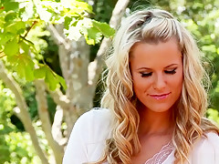 Horny pornstar Sandra Hill in incredible big tits, solo girl adult movie