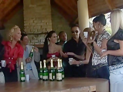 Fabulous pornstars Crystal Crown, Linda Ray and Lara Amour in best blonde, big tits sex video