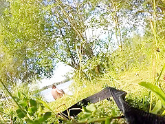 Fabulous homemade Outdoor, Public sex scene