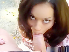 Fabulous pornstar Daisy Marie in amazing blowjob, brunette xxx video