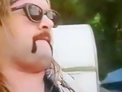 Nasty white trash biker whore