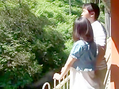 Exotic Japanese slut Minami Ooshima in Incredible Outdoor, Big Tits JAV video