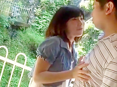 Exotic Japanese slut Minami Ooshima in Incredible Outdoor, Big Tits JAV video