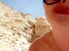 Crazy amateur Babes, Beach adult clip