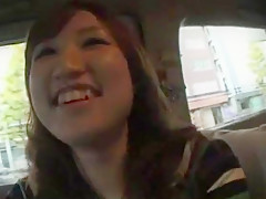 Horny Japanese model Miina Fujimai, Nozomi Osawa, Jun Sena in Crazy POV, Car JAV movie