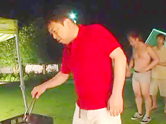 Fabulous Japanese slut Arisa Aizawa in Incredible Threesomes, Outdoor JAV video
