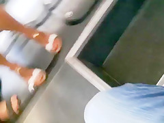 Exotic amateur Foot Fetish, Voyeur porn movie