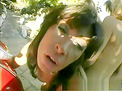 Horny pornstars Kasorn Swan, Tawny Ocean and Phyllisha Anne in fabulous anal, outdoor porn movie