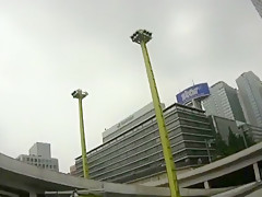 Horny Japanese whore Homami Takasaka in Incredible Masturbation, Car JAV video
