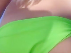 Crazy homemade Voyeur, Bikini porn movie