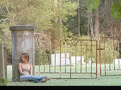 Amazing homemade Outdoor, Fingering porn scene