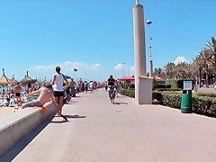 Deutsche Maedchen auf Mallorca