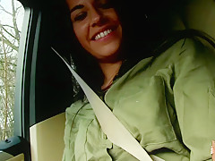 Stranded Eveline Dellai gets fucked