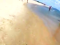 Horny homemade Mature, Beach adult scene
