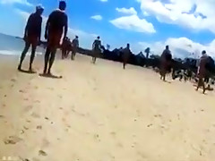 Horny homemade Mature, Beach adult scene