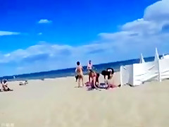 Horny homemade Mature, Beach adult scene