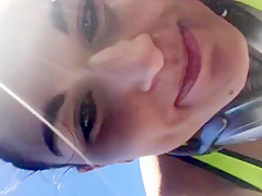 Hottest amateur Outdoor, Fingering porn scene