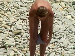 Horny homemade Beach adult scene