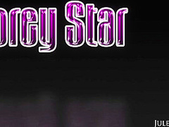 Aubrey Star Shows Us Her Exercise Routine - Exclusive Scene - JulesJordan