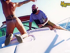 Busty Spanish Mature Slut Gets Her Tight Pussy Fucked On A Yacht - Gina Snake And Max Cortes