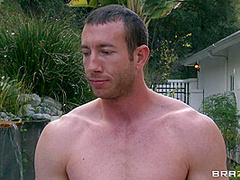 Pool Boy, Let Me Try Out Your Pole With Jordan Ash, Diana Doll - Brazzers