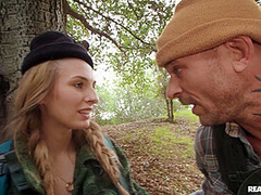 Sneaky Wood in the Woods - RealityKings with Scott Nails, Angel Youngs