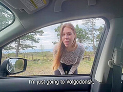 Young Hitchhiker Girl Paid Her Fare With Her Anal Hole 10 Min