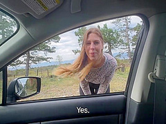 Young Hitchhiker Girl Paid Her Fare With Her Anal Hole 10 Min