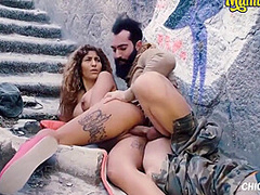 Hardcore Outdoor Cock Riding With Miguel Zayas And Venus Afrodita