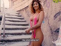 Hardcore Outdoor Cock Riding With Miguel Zayas And Venus Afrodita