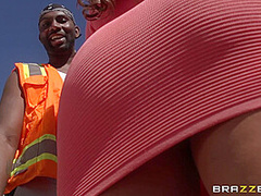 Jackhammering Richelle Ryan With Johnny Sins, Richelle Ryan - Brazzers