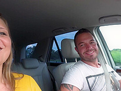 Sex-Parking-Lot! Lina Wants Sperm, Big-Ass Teen Fucked Without A Condom