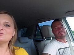 Sex-Parking-Lot! Lina Wants Sperm, Big-Ass Teen Fucked Without A Condom