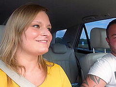 Sex-Parking-Lot! Lina Wants Sperm, Big-Ass Teen Fucked Without A Condom