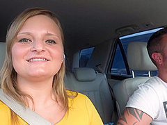 Sex-Parking-Lot! Lina Wants Sperm, Big-Ass Teen Fucked Without A Condom