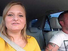 Sex-Parking-Lot! Lina Wants Sperm, Big-Ass Teen Fucked Without A Condom