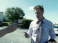 Brazzers Taxi Service With Levi Cash, Bridgette B - Brazzers