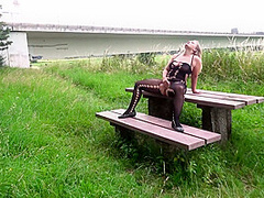 Outdoor Fuck With Natural-Tits-Teen Lina