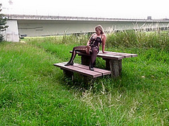 Outdoor Fuck With Natural-Tits-Teen Lina