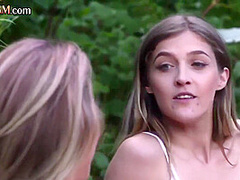 Cfnm Bikini Babes Blowing Lucky Male Pole In Outdoor