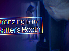 Bronzing In The Batter's Booth With Xander Corvus, Reagan Foxx - Brazzers