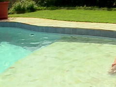 Having Fun At The Pool