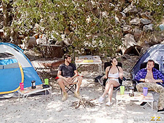 In Tents Fucking: Part 2 With Jessy Jones, Karlee Grey, Jojo Kiss - Brazzers