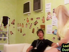 Horny retro femdoms strapon fuck incel