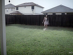 Romantic Sex Under The Rain In Texas (the Neighbors Saw Us With Jolla Pr