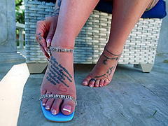 Joi Foot Tease With Kali Roses - Kali Roses