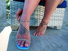 Joi Foot Tease With Kali Roses - Kali Roses