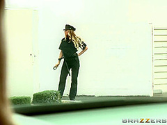 Officer Hungary For Some Boobs With Angelica Heart, Jordan Ash - Brazzers