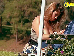 Mansion Backyard Fucking And Sucking