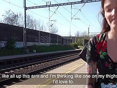 Inked Eurobabe Pulled And Fucked Before Blowing Dick In Pov